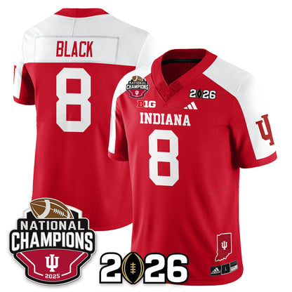 Indiana H Vapor Limited Football Jersey V3 - 2025 National Champions - All Stitched