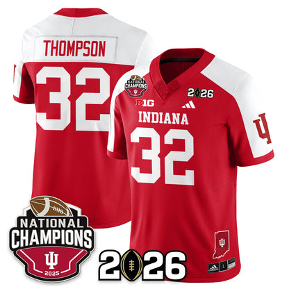 Indiana H Vapor Limited Football Jersey V3 - 2025 National Champions - All Stitched