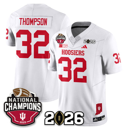 Indiana H Vapor Limited Football Jersey V3 - 2025 National Champions - All Stitched