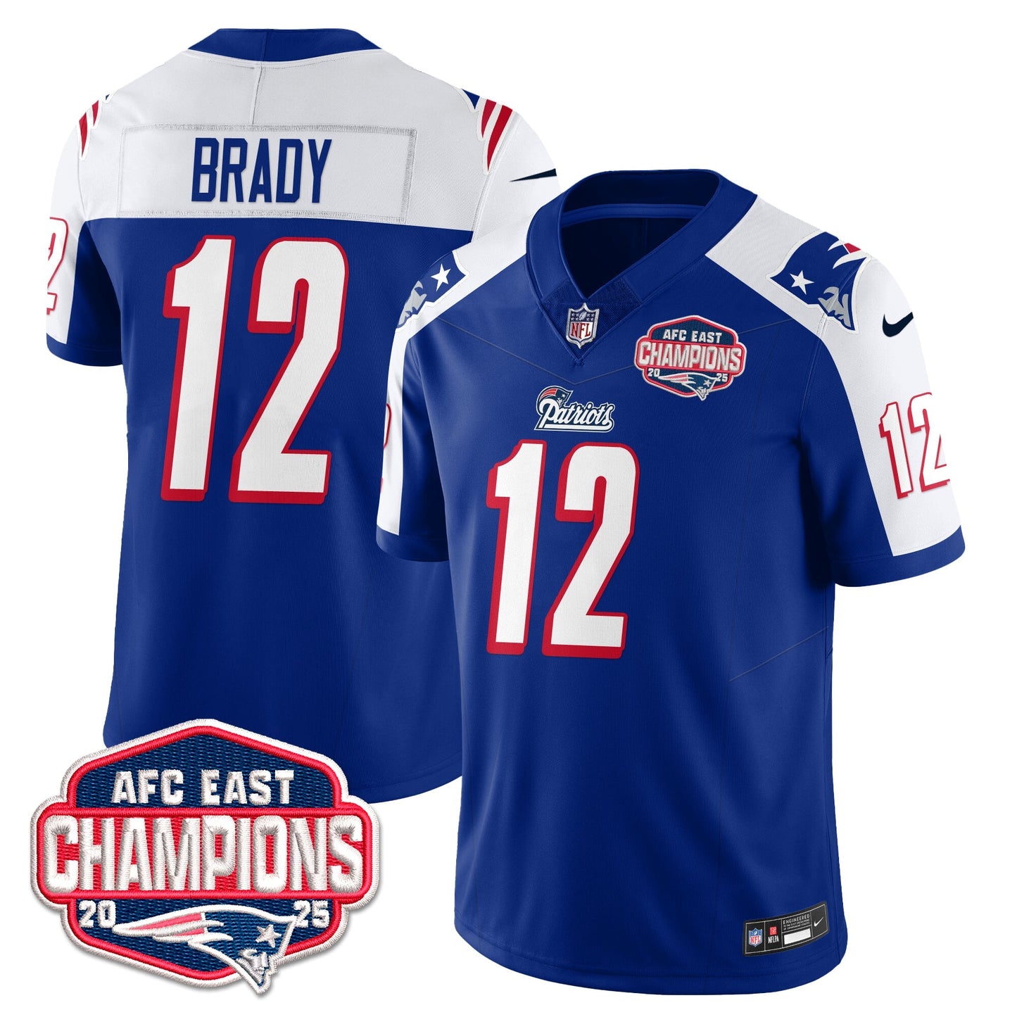 NE 1996 Throwback Limited Vapor Jersey – All Stitched