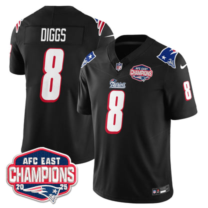 NE 1996 Throwback Limited Vapor Jersey – All Stitched