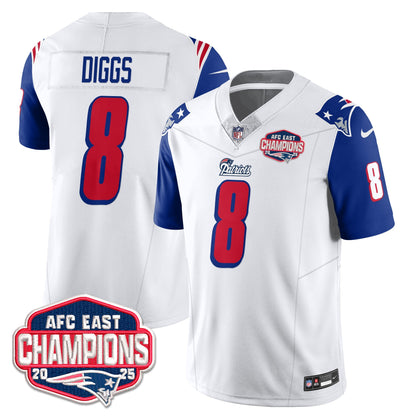 NE 1996 Throwback Limited Vapor Jersey – All Stitched
