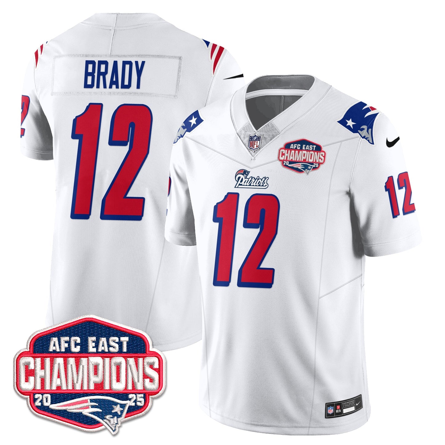 NE 1996 Throwback Limited Vapor Jersey – All Stitched