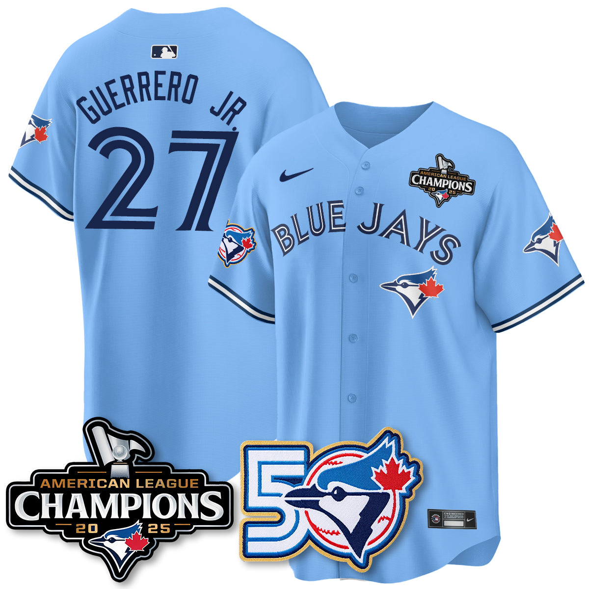 TBJ 2025 American League Champions Vapor Limited Jersey - 50th Season - All Stitched