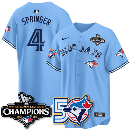 TBJ 2025 American League Champions Vapor Limited Jersey - 50th Season - All Stitched