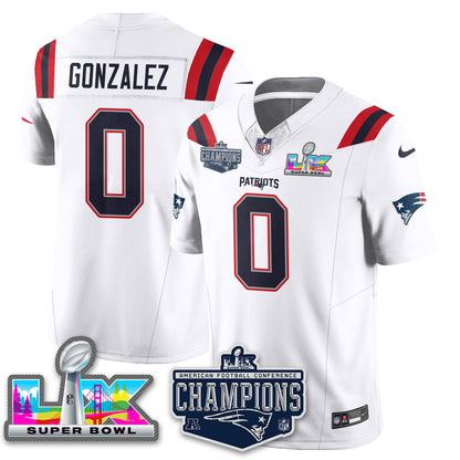 NE 2025 AFC Champions Vapor Limited Jersey - All Stitched