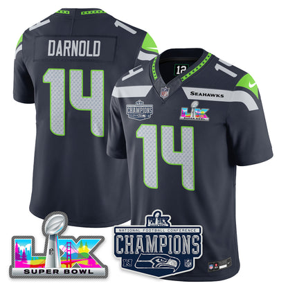 SEA 2025 NFC Champions Vapor Limited Jersey - All Stitched