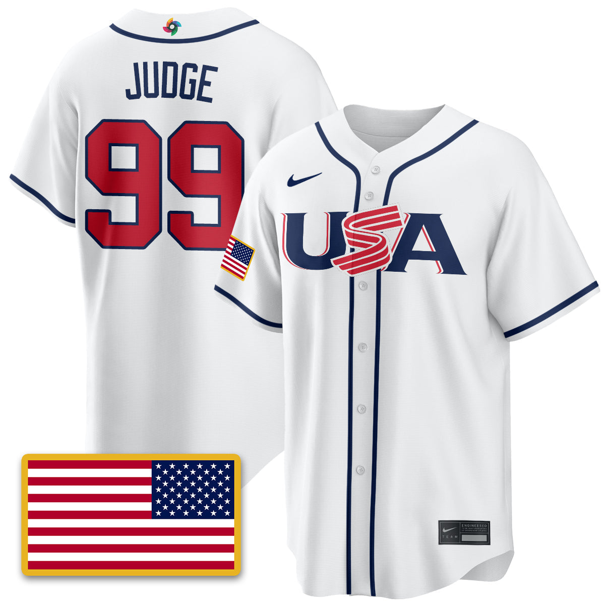 USA Baseball  2026 World Baseball Classic Limited Jersey - All Stitched