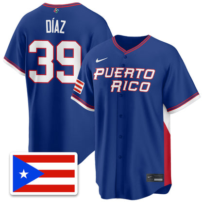 Puerto Rico Baseball 2026 World Baseball Classic Limited Jersey - All Stitched