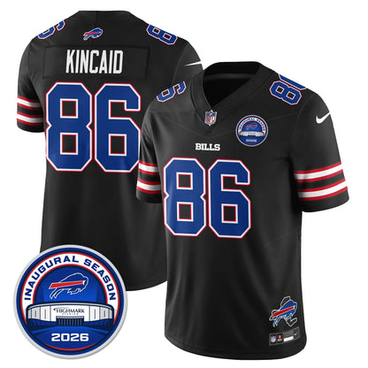 BUF 2026 Inaugural Season Patch Vapor Limited Jersey - All Stitched