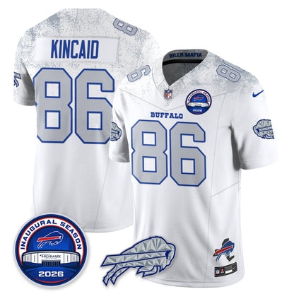 BUF 2026 Inaugural Season Patch Vapor Limited Jersey - All Stitched