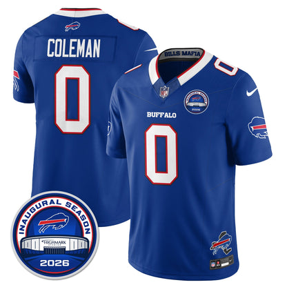 BUF 2026 Inaugural Season Patch Vapor Limited Jersey - All Stitched
