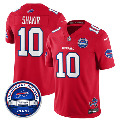 BUF 2026 Inaugural Season Patch Vapor Limited Jersey - All Stitched