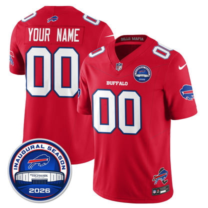 BUF 2026 Inaugural Season Patch Vapor Limited Jersey - All Stitched