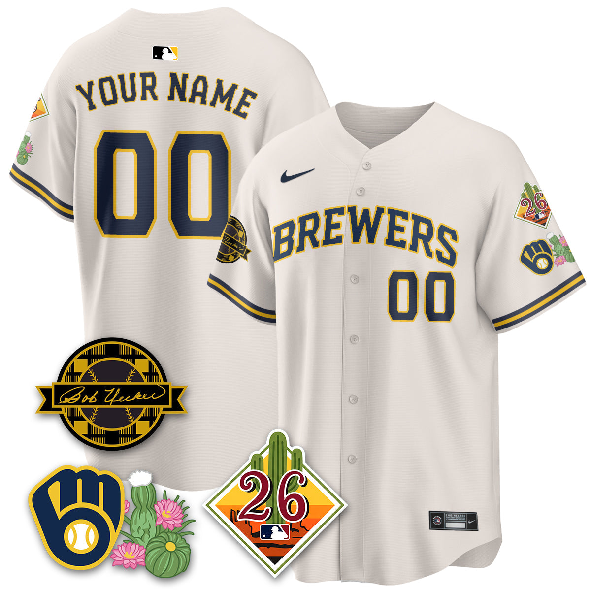 Custom MIL 2026 Spring Training Vapor Limited Jersey - All Stitched