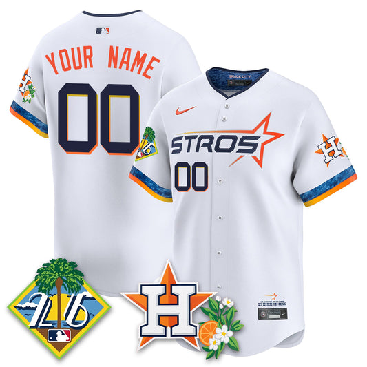 HOU 2026 Spring Training Vapor Limited Custom Jersey - All Stitched