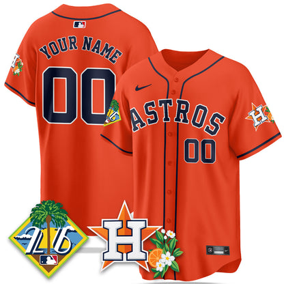 HOU 2026 Spring Training Vapor Limited Custom Jersey - All Stitched