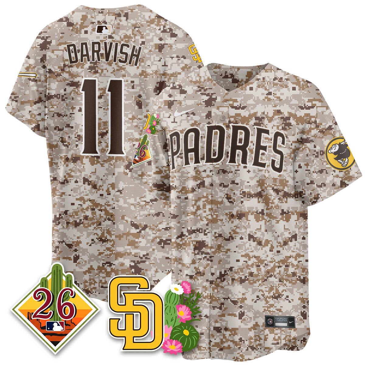 SD 2026 Spring Training Vapor Limited Jersey - All Stitched