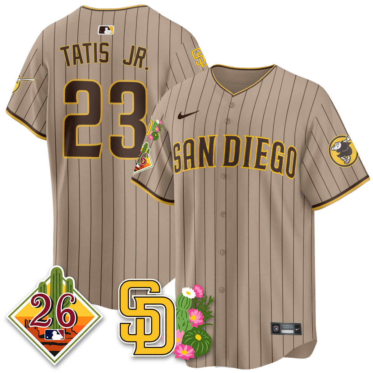 SD 2026 Spring Training Vapor Limited Jersey - All Stitched