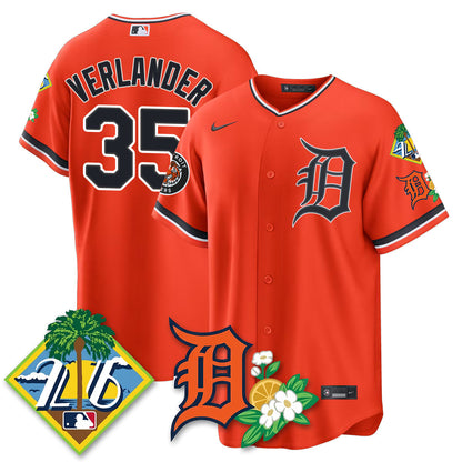 DET 2026 Spring Training Vapor Limited Jersey - All Stitched