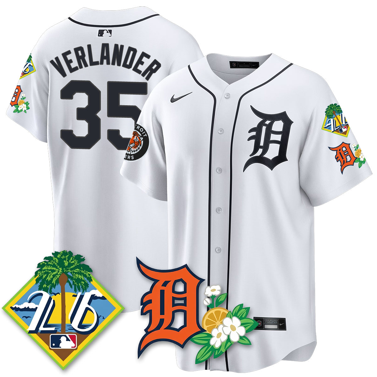 DET 2026 Spring Training Vapor Limited Jersey - All Stitched