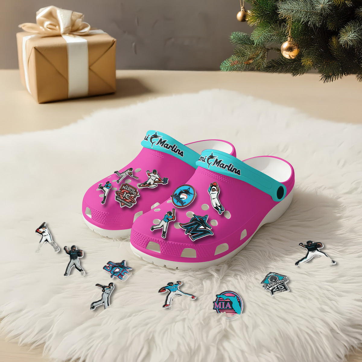 MIA 2026 Pink clogs - Charms Gift Set