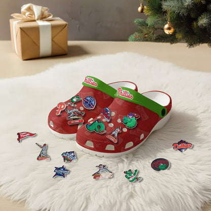 PHI 2026 Red clogs - Charms Gift Set