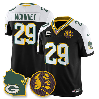 GB Vapor Limited Jersey - John Madden Patch - All Stitched