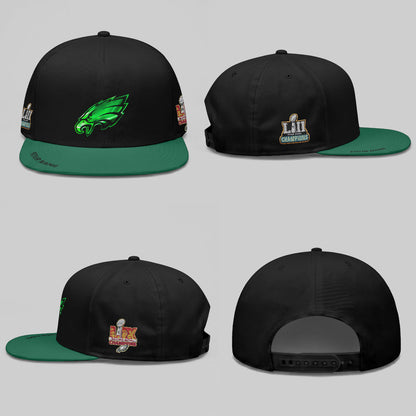 Philadelphia Eagles Fangear Custom Snapback Cap - Printed-NHM