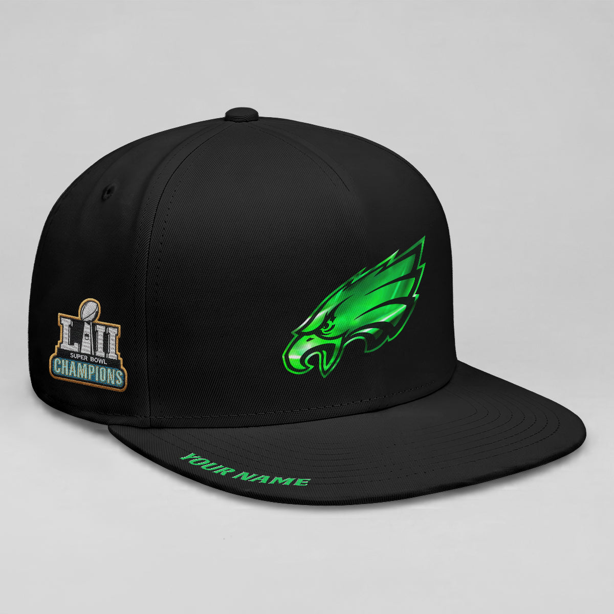 Philadelphia Eagles Fangear Custom Snapback Cap - Printed-NHM