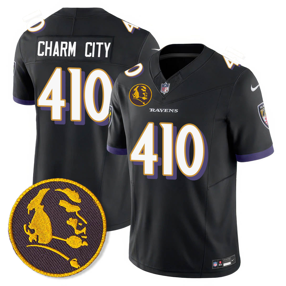BAL Vapor Limited Jersey - John Madden Patch - All Stitched