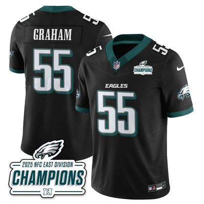 PHI NFC East Champions Vapor Limited Jersey - All Stitched