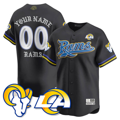 LAR Born x Raised Baseball Jersey - All Stitched