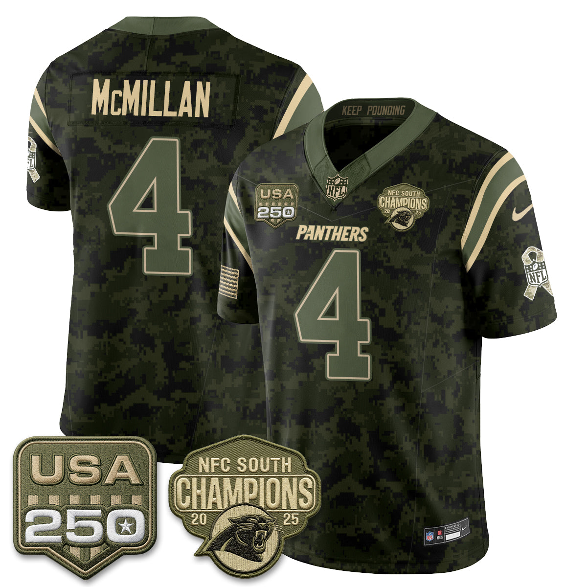 CAR 2026 Salute To Service Edition Vapor Jersey - Stitched