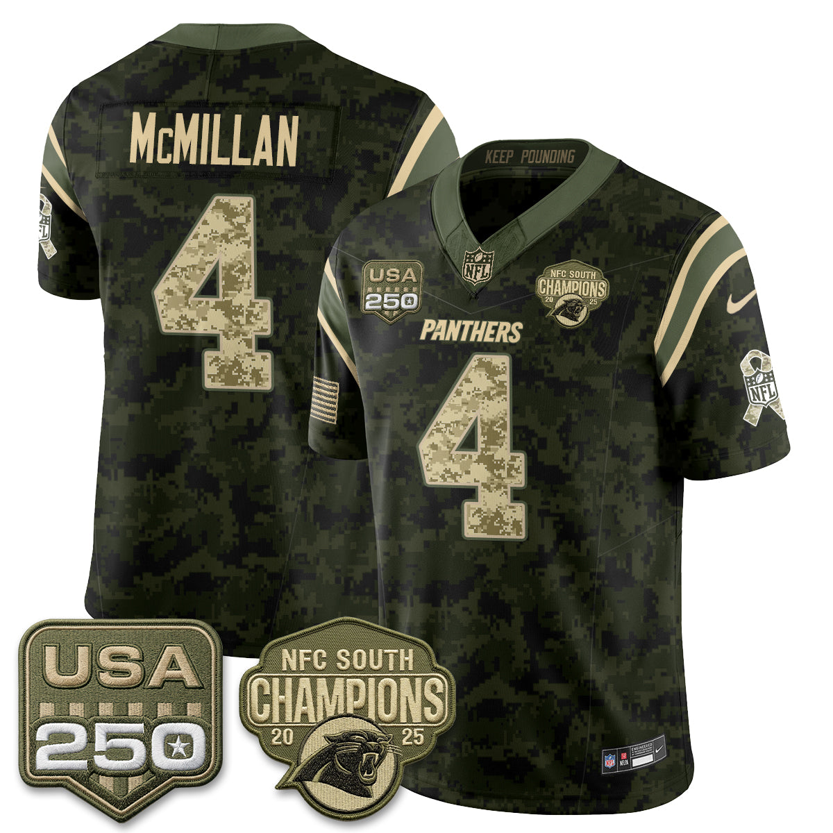 CAR 2026 Salute To Service Edition Vapor Jersey - Stitched