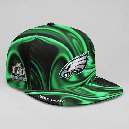 Philadelphia Eagles Fangear Custom Snapback Cap - Printed-NHM