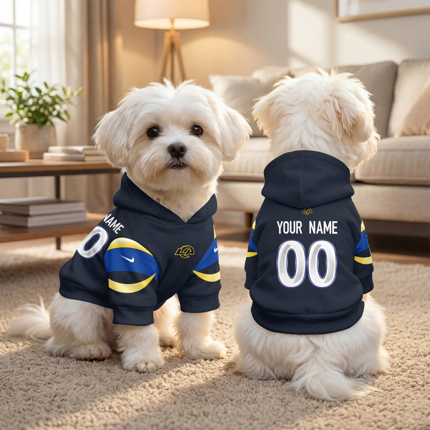 LAR Rivalries Pet Hoodie