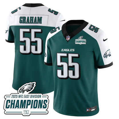 PHI NFC East Champions Vapor Limited Jersey - All Stitched