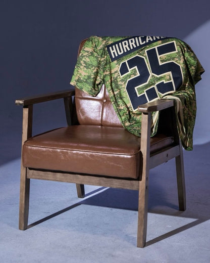 MIA Premier Honor and Support Football Jersey - All Stitched