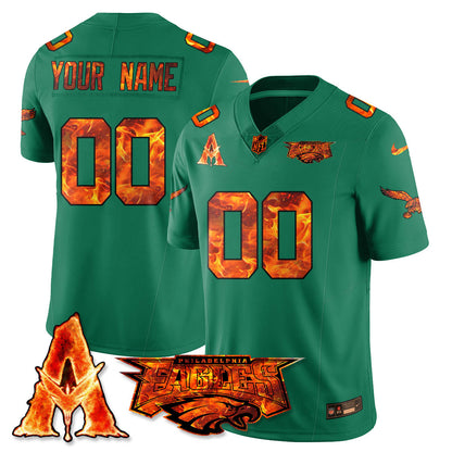 PHI x Avatar 3 Fire and Ash Custom Jersey - Stitched