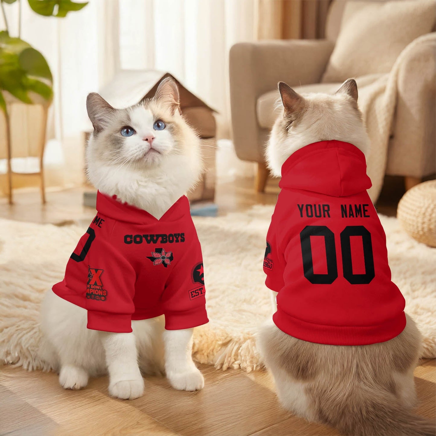 DAL Stranger Thing Pet Hoodie