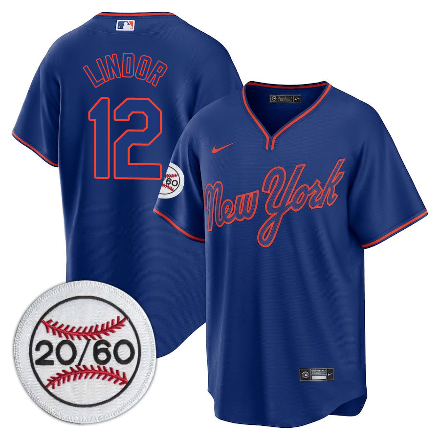 NYM Limited Jersey - 2001 Patch - All Stitched