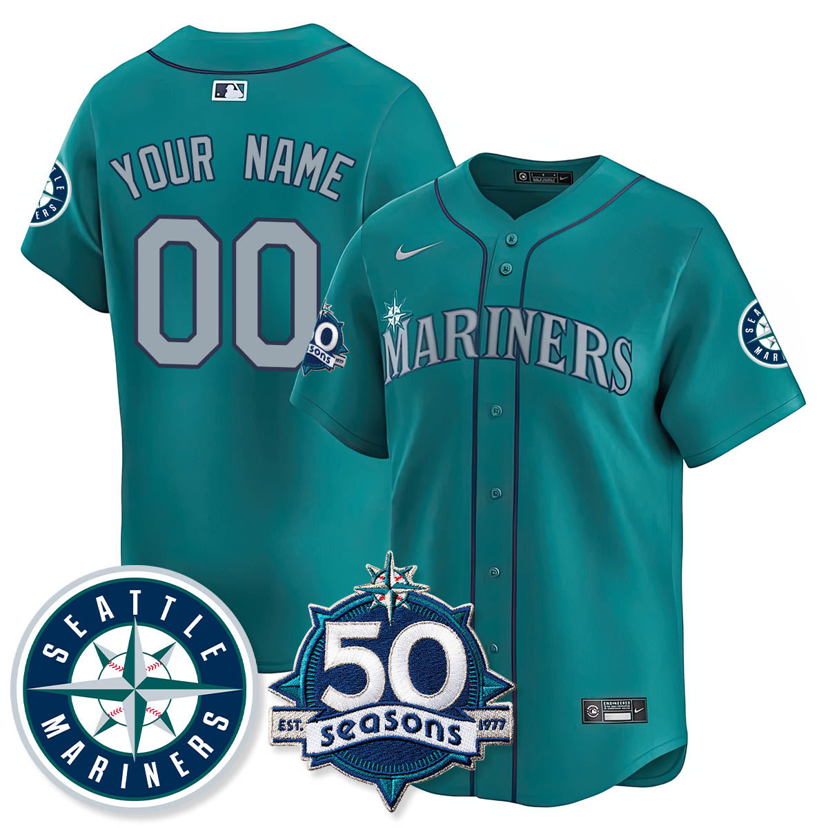 SEA Vapor Premier Limited Jersey - 50th Anniversary - All Stitched