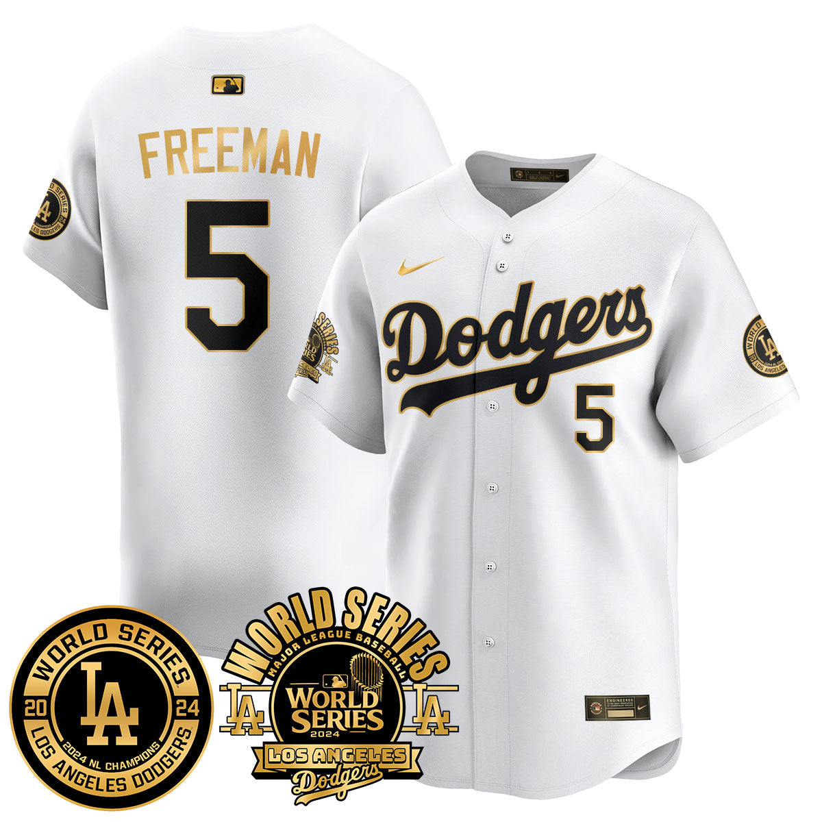 LAD World Series 2024 Jersey - All Stitched
