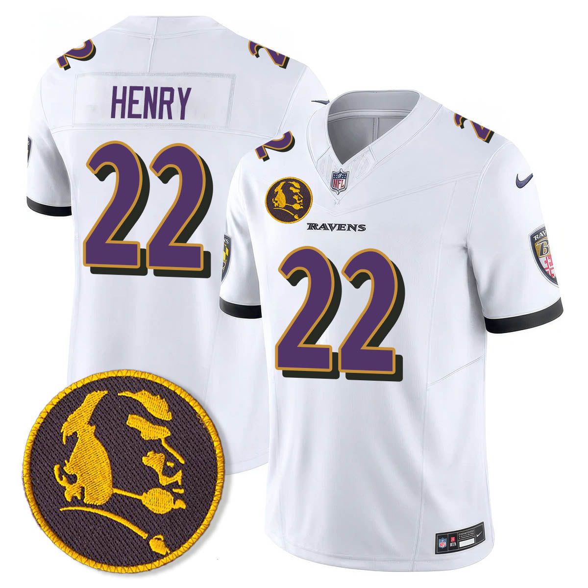 BAL Vapor Limited Jersey - John Madden Patch - All Stitched