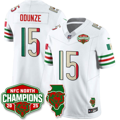 CHI Mexico NFC North Division Champions Vapor Limited Jersey - All Stitched
