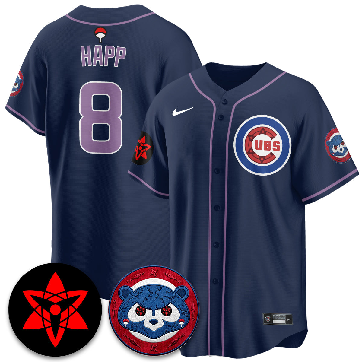 CHC Uchiha Sasuke Vapor Limited Jersey - Stitched
