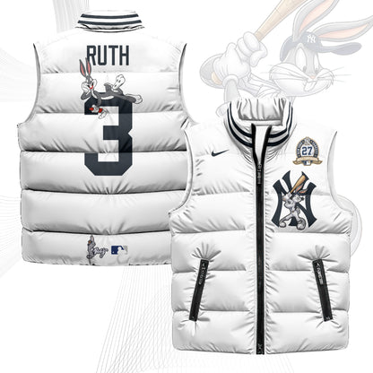 New York Yankees Edition Unisex Puffer Vest - Printed