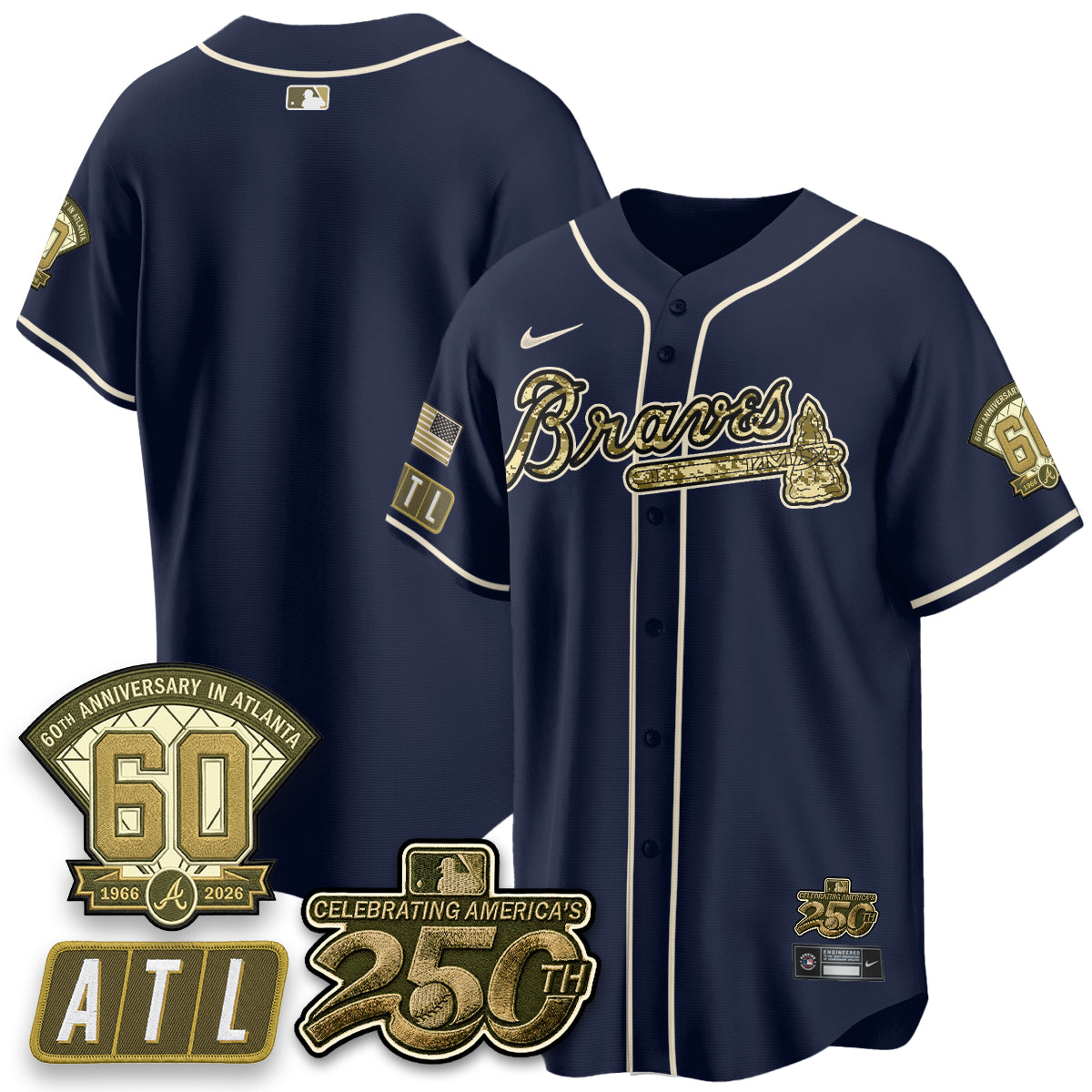 ATL Salute to Service 2026 Vapor Limited Jersey - All Stitched
