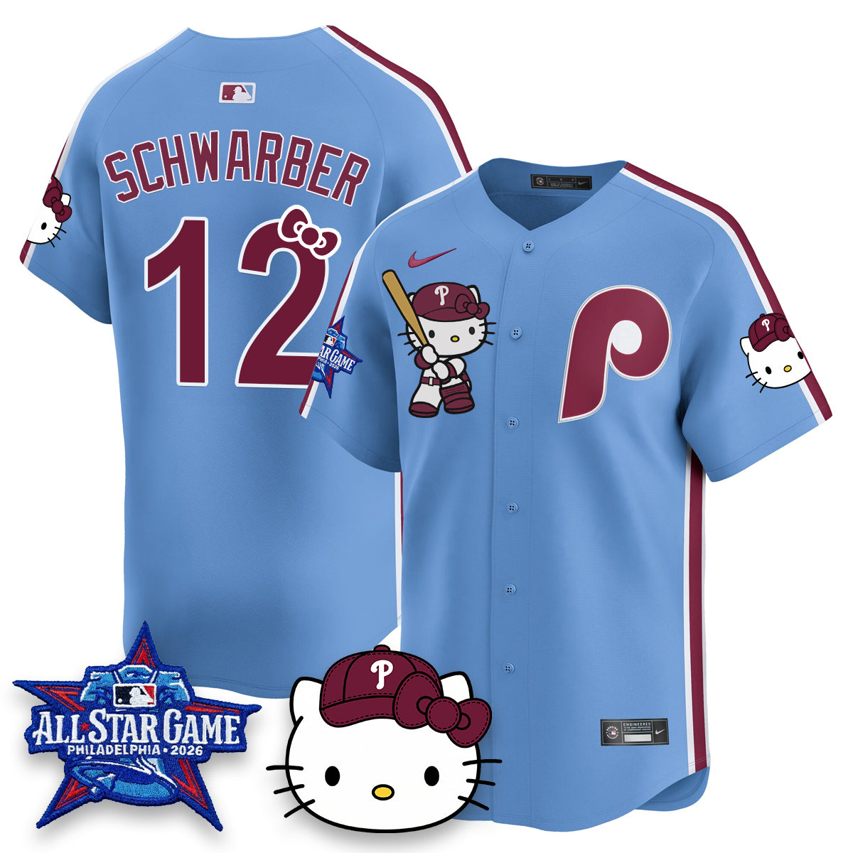 PHI x Meow Kitty Vapor Limited Jersey V2- Stitched